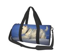 Westie Winter West Highland White Terrier Chiens, Sac de Voyage de Grande capacité, Sac à Main Rond, Sac de Voyage de Sport, fourre-Tout, Sac de Fitness