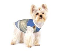 Westie Winter West Highland White Terrier Chiens,T-Shirt sans Manches en Coton pour Animaux de Compagnie, Gilet Respirant, Extensible et Doux,M