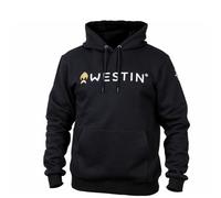 Westin Hoodie Black Pull de pêche avec capuche, taille L/Taille 41/42