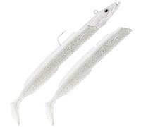 Westin Sandy Andy Poisson en caoutchouc 10 cm 12 g Couleur : blanc neige