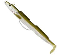 Westin Sandy Andy Weedless Jig Sinking Poisson en caoutchouc - Couleur : Tobis Ammo - Poids/longueur/taille de l'hameçon : 23 g / 13 cm / Taille 1/0