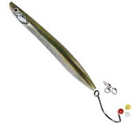 Westin Sandy Inline 14 g 18 g 24 g Leurre pour truite de mer Taille 24 g/12 cm, Couleur Real Sandeel