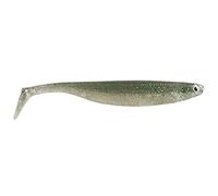 Westin Shad teez - Spin Poissons sur Poisson en caoutchouc pour sandre & Bar, bar Leurre en caoutchouc pour la pêche au brochet, bar Leurre de pêche Spin, Sparkling Grey, 7.5cm/3g