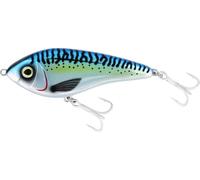 Westin Swim SW Glidebait - 1 jerkbait, couleur : Atlantic Mackerel, longueur/poids/comportement de natation : 15 cm, 125 g, coulant