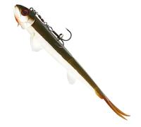 Westin Twinteez Pelagic V-Tail R 'N R 'N R 21 cm 70 g - 1 leurre en caoutchouc, couleur : orange basse