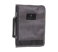 Westin W4 Rig Wallet Medium Titanium Black Sac de pêche à appâts artificiels, étui portefeuille pour appâts artificiels