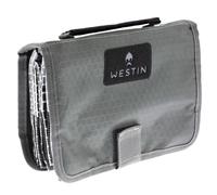 Westin W4 Spinnerbait Wallet XL Titanium Black Sac de pêche pour spinnerbaits, sac à leurres artificiels
