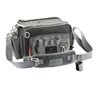 Westin W4 Super Finesse Bag 3 boîtes Medium Titanium Black - Sac à leurres artificiels pour la pêche au lancer