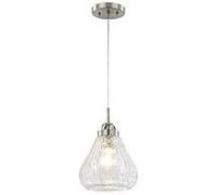 Westinghouse Lighting 6309140 Suspension E27 Acier Nickel brossé