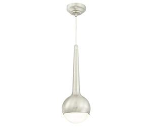 Westinghouse 6329740 Luminaire Suspendu d'Intérieur, Verre/, Intégré, 7.5 W, Nickel Brossé,