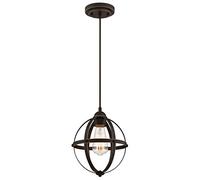 Westinghouse 63619 Luminaire Suspendu d'Intérieur à Une Lampe, Finition Bronze Huilé avec Reflets