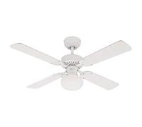 Ventilateur de plafond Vegas Blanc avec éclairage Westinghouse
