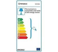 78719 Ventilateur de plafond d’intérieur en noir mat de 132 cm Comet, kit d‘éclairage avec verre opale dépoli