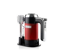 Westinghouse Batteur à Main rétro - 6 Niveaux + Fonction Turbo - Idéal comme Batteur de Cuisine et pétrissage (Lot de 2) - Mélangeur avec minuteur - Couleur : Rouge