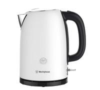 Westinghouse Bouilloire électrique, 1,7 l, blanc, acier inoxydable, accessoires de cuisine
