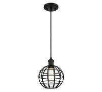 Westinghouse Lighting 6105040 Suspension cage ronde E27 Acier Noir mat