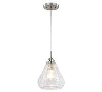 Westinghouse Lighting 6309140 Suspension E27 Acier Nickel brossé