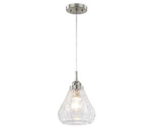 Westinghouse Lighting 6309140 Suspension E27 Acier Nickel brossé