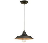 Westinghouse Lustre Plafonnier Lampe suspendue Iron Hill Bronze 1 Ampoule E27