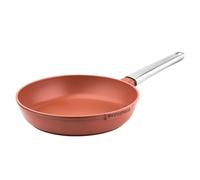 Westinghouse Poêle à frire, 25,4 cm, rouge, fonte d'aluminium, accessoires de cuisine
