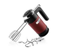 Westinghouse Batteur à Main rétro - 6 Niveaux + Fonction Turbo - Idéal comme Batteur de Cuisine et pétrissage (Lot de 2) - Mélangeur avec minuteur - Couleur : Rouge