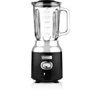- Retro - Blender - Mixeur - 1,5 Litre - 600W - Noir