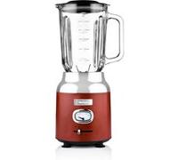 - Retro - Blender - Mixeur - 1,5 Litre - 600W - Rouge