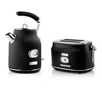Westinghouse - Retro - Grille pain 2 fentes + Bouilloire - Noir Noir G