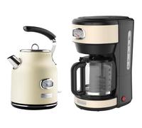Westinghouse - Retro Series - Bouilloire + Cafetière - Filtre à café - Blanc