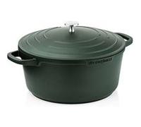 Westinghouse PERFORMANCE SERIES Grande casserole de 24 cm pour induction et tous types de plaques de cuisson, grande casserole avec poignée et couvercle, passe au four et au lave-vaisselle Vert