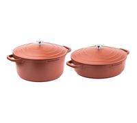 Westinghouse - Série performance - Poêle à frire 28 CM + Poêle 28 CM - Rouge Rouge G
