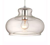 Westinghouse Suspension 6345840 Abat-Jour En Verre nickel, transparent