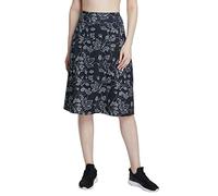 Westkun Jupe Short Femme de Golf Sport Jupes avec Poches & Short Taille Haute Jupe-Short D'entraînement Athlétique Longue Jupes pour La Randonnée Le Printemps et l'été Feuille M