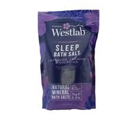 Westlab Sleep Sels de bain à la lavande et au jasmin - Sels d’Epsom et de la Mer Morte - 1 kg