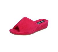 Westland Femme Pantoufles Marseille, Dame Chaussons,Largeur G (Normale),Chaussures de Loisir,Confortables,Pantoufles,Rouge (Hibiscus),36 EU / 3 UK