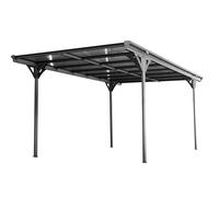 Westmann Aluminium Carport à toit plat Helsinki Anthracite 503x305x232 cm