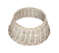 WESTMANN Jupe de sapin de Noël Santa -2 | Ø 65 cm Kubu rotin | Décoration de sapin de Noël et couverture pour cacher le support de sapin de Noël