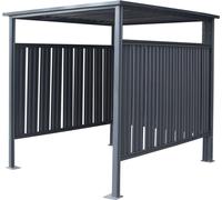 Westmann Métal Garage à vélos & Abri fumeurs Anthracite 203x180x210 cm