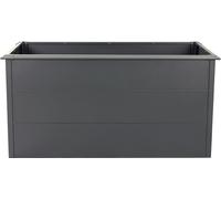 Westmann Métal Lit surélevé Primus L avec protection anti-limaces Anthracite 150x75x77 cm