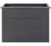 Westmann Métal Lit surélevé Primus M avec protection anti-limaces Anthracite 100x50x77 cm