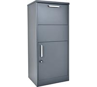 Westmann Stahl Boîte à paquets Pepe Anthracite 50x39x114 cm