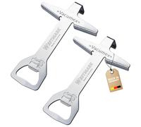 Westmark 105622E3 Lot de 2 décapsuleurs pratiques pour verre/capsules avec décapsuleur - Idéal pour ouvrir les couvercles à visser ou les capsules de couronne, aide les personnes âgées au quotidien