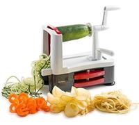 Westmark 113-32260 Coupe-légumes SPIROMAT, rouge/blanc/gris (1 pièce)