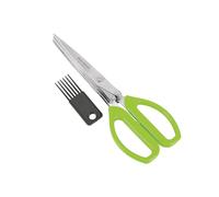 Westmark 1175 2280 Ciseaux à herbes 'Fée des herbes' avec 5 lames, avec peigne de nettoyage, 20x8x2cm, vert, 2 pièces (1 set)