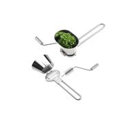 Westmark Moulin à herbes, pour les herbes fraîches, en acier inoxydable, argenté, 11762260