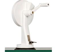 Westmark 1184 22 60 Coupe haricots en plastique, avec pied à ventouse, blanc