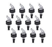 Westmark 12 Doseurs/Becs Verseurs, Portionneurs, Dosage par Bec Verseur : 2 cl, Plastique, Auto-Pour, Transparent, 992022E2