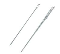 Westmark - 126722e6 - 1 Aiguille A Brider + 1 Aiguille A Larder, Longueur : 18 Cm/19 Cm, Acier Inoxydable, Argente,