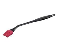 Westmark 15452270 Pinceau de marinade à manche extra long en silicone avec coude et tête amovible Noir/rouge