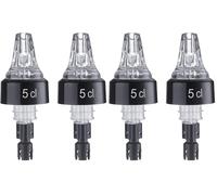 Westmark 2 Doseurs/Becs Verseurs, Portionneurs, Dosage par Bec Verseur : 5 cl, Plastique, Auto-Pour, Transparent, 995022EG (Lot de 2)